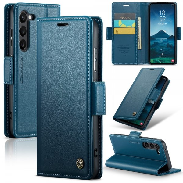 CaseMe Samsung Galaxy S24/S25 Fodral 023 Series Blå