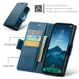 CaseMe Samsung Galaxy S24/S25 Fodral 023 Series Blå