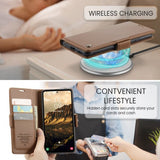 CaseMe Samsung Galaxy S24/S25 Fodral 023 Series Brun