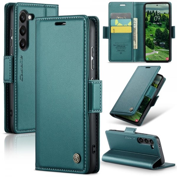 CaseMe Samsung Galaxy S24/S25 Fodral 023 Series Grön