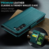 CaseMe Samsung Galaxy S24/S25 Fodral 023 Series Grön