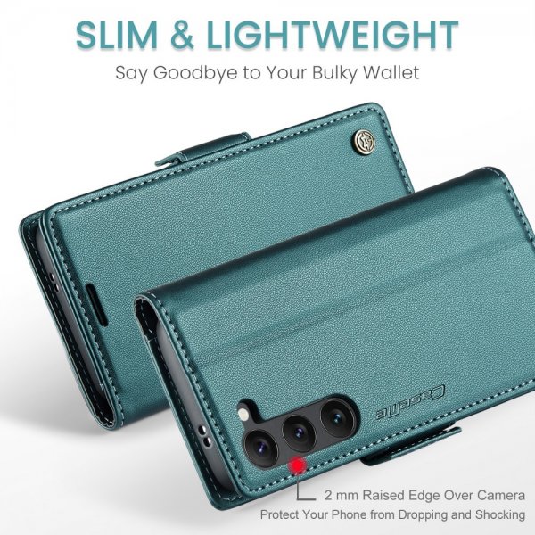 CaseMe Samsung Galaxy S24/S25 Fodral 023 Series Grön
