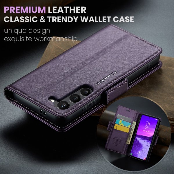 CaseMe Samsung Galaxy S24/S25 Fodral 023 Series Lila