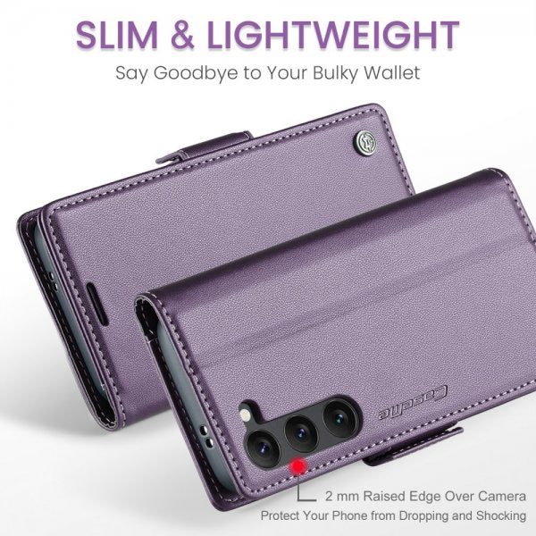 CaseMe Samsung Galaxy S24/S25 Fodral 023 Series Lila