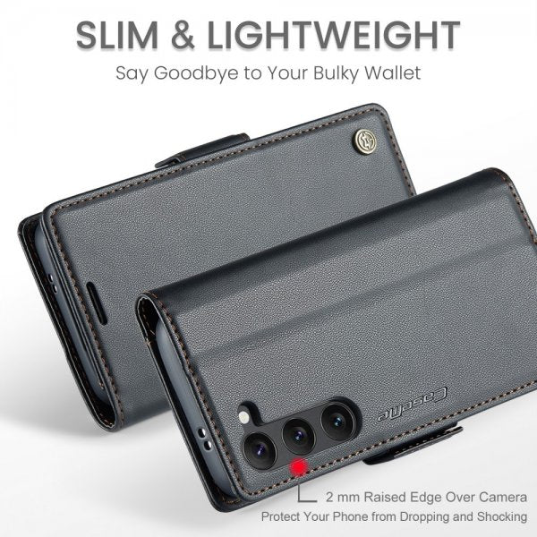 CaseMe Samsung Galaxy S24/S25 Fodral 023 Series Svart