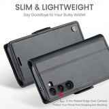 CaseMe Samsung Galaxy S24/S25 Fodral 023 Series Svart