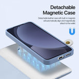 Dux Ducis Samsung Galaxy S25 Fodral 2-i-1 Lawa Series MagSafe Blå