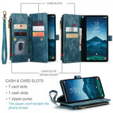 CaseMe Samsung Galaxy S24/S25 Fodral C30 Series Blå