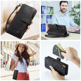 CaseMe Samsung Galaxy S24/S25 Fodral C30 Series Svart