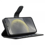 Nordic Covers Samsung Galaxy S24/Galaxy S25 Fodral Essential Leather Raven Black