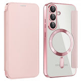 Samsung Galaxy S25 Fodral MagSafe Rosa