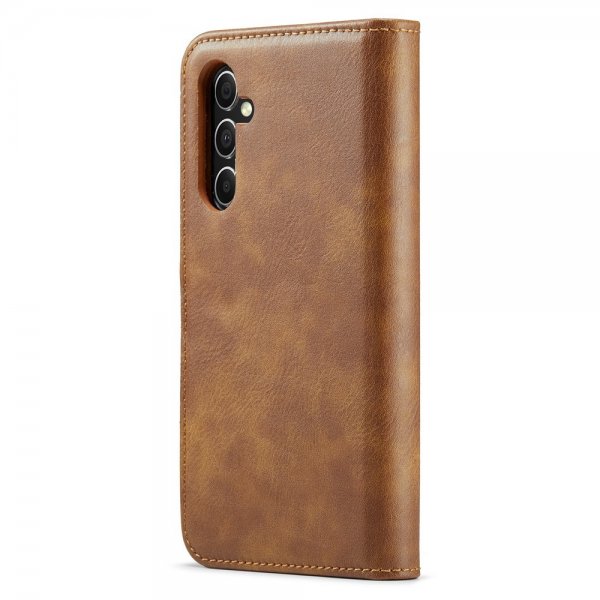 Dg.Ming Samsung Galaxy S25 Fodral med Löstagbart Skal Brun