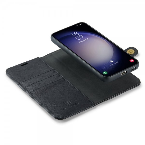 Dg.Ming Samsung Galaxy S25 Fodral med Löstagbart Skal Svart