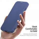 Dux Ducis Samsung Galaxy S25 Fodral Skin X Pro Series Kickstand MagSafe Blå