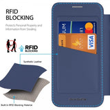 Dux Ducis Samsung Galaxy S25 Fodral Skin X Pro Series Kickstand MagSafe Blå