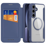 Dux Ducis Samsung Galaxy S25 Fodral Skin X Pro Series MagSafe Blå