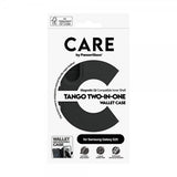 CARE by PanzerGlass Samsung Galaxy S25 Fodral Tango Two-in-One Wallet MagSafe Svart