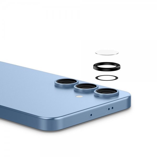 Spigen Samsung Galaxy S25 Kameraskydd GLAS.tR EZ Fit Optik Pro 2-pack