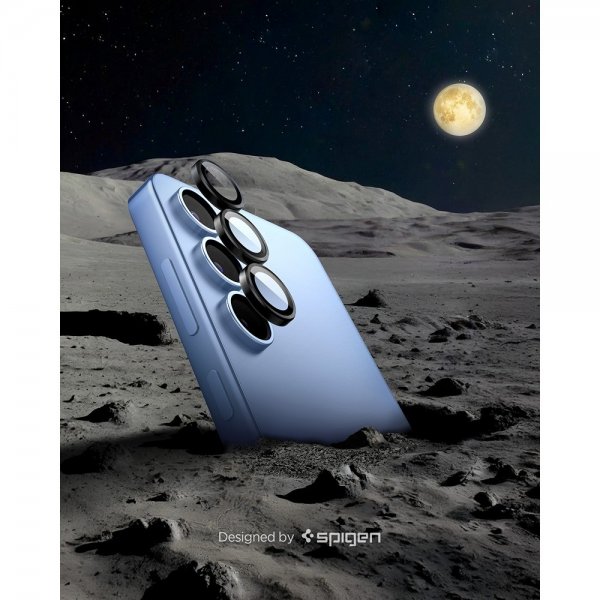 Spigen Samsung Galaxy S25 Kameraskydd GLAS.tR EZ Fit Optik Pro 2-pack