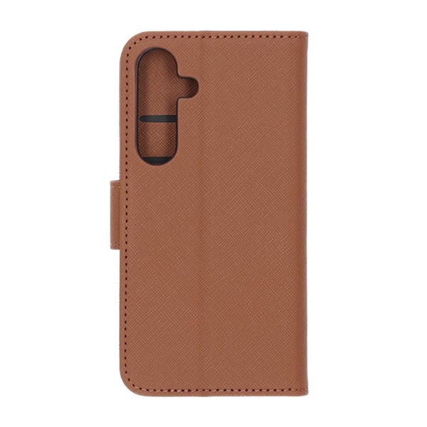 Samsung Galaxy S25 Fodral med Kortfack Stativfunktion Brun