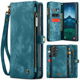 CaseMe Samsung Galaxy S25 Plus Fodral 008 Series Löstagbart Skal Blå