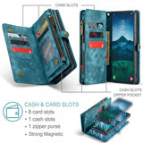 CaseMe Samsung Galaxy S25 Plus Fodral 008 Series Löstagbart Skal Blå