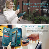 CaseMe Samsung Galaxy S25 Plus Fodral 008 Series Löstagbart Skal Blå