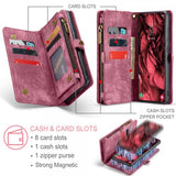 CaseMe Samsung Galaxy S25 Plus Fodral 008 Series Löstagbart Skal Röd