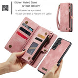 CaseMe Samsung Galaxy S25 Plus Fodral 008 Series Löstagbart Skal Rosa