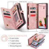 CaseMe Samsung Galaxy S25 Plus Fodral 008 Series Löstagbart Skal Rosa