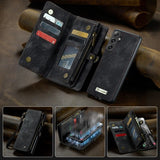 CaseMe Samsung Galaxy S25 Plus Fodral 008 Series Löstagbart Skal Svart