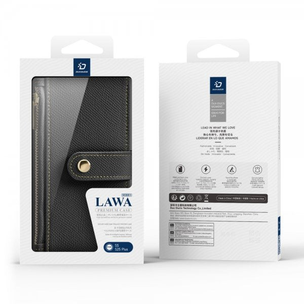 Dux Ducis Samsung Galaxy S25 Plus Fodral 2-i-1 Lawa Series MagSafe Svart