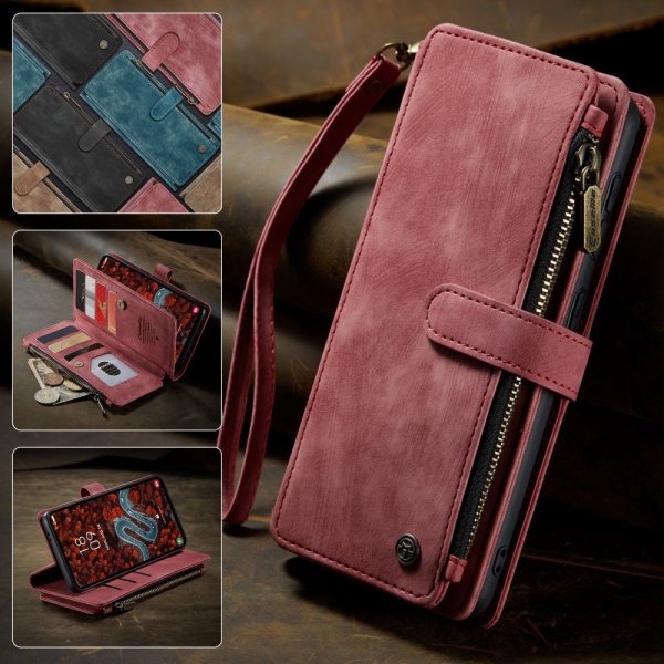 CaseMe Samsung Galaxy S24 Plus/S25 Plus Fodral C30 Series Röd