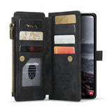 CaseMe Samsung Galaxy S24 Plus/S25 Plus Fodral C30 Series Svart