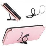 Samsung Galaxy S25 Plus Fodral Kolfibertextur Roseguld