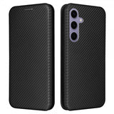 Samsung Galaxy S25 Plus Fodral Kolfibertextur Svart