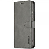 Lc.Imeeke Samsung Galaxy S25 Plus Fodral med Kortfack Stativfunktion Grå