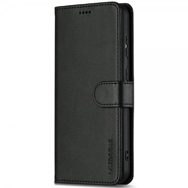 Lc.Imeeke Samsung Galaxy S25 Plus Fodral med Kortfack Stativfunktion Svart