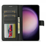 Lc.Imeeke Samsung Galaxy S25 Plus Fodral med Kortfack Stativfunktion Svart