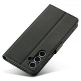 Lc.Imeeke Samsung Galaxy S25 Plus Fodral med Kortfack Stativfunktion Svart
