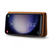 Dg.Ming Samsung Galaxy S25 Plus Fodral med Löstagbart Skal Brun