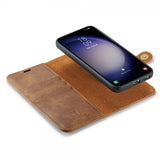 Dg.Ming Samsung Galaxy S25 Plus Fodral med Löstagbart Skal Brun