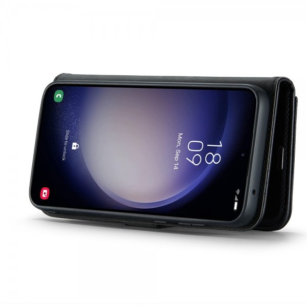 Dg.Ming Samsung Galaxy S25 Plus Fodral med Löstagbart Skal Svart