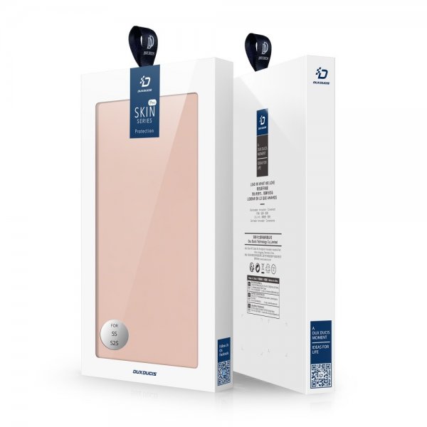 Dux Ducis Samsung Galaxy S25 Plus Fodral Skin Pro Series Rosa
