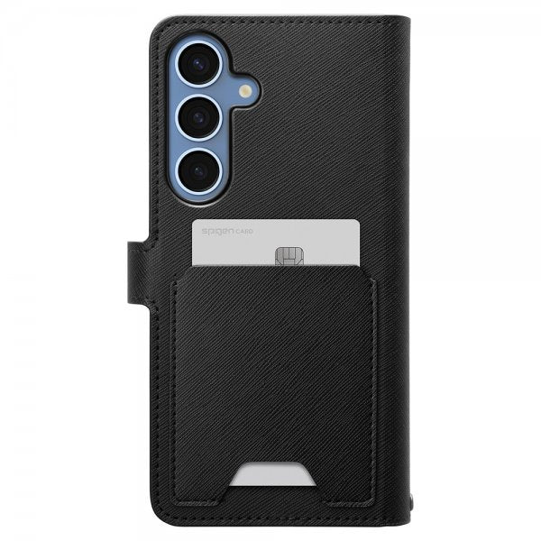 Spigen Samsung Galaxy S25 Plus Fodral Wallet S Svart