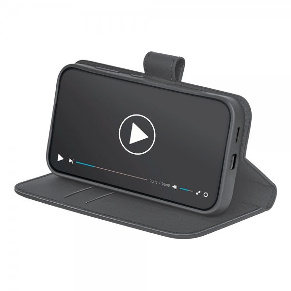 Puro Samsung Galaxy S25 Plus Fodral Wallet Stand Svart