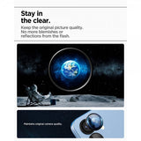 Spigen Samsung Galaxy S25 Plus Kameraskydd GLAS.tR EZ Fit Optik Pro 2-pack Svart