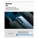 Spigen Samsung Galaxy S25 Plus Kameraskydd GLAS.tR EZ Fit Optik Pro 2-pack Svart