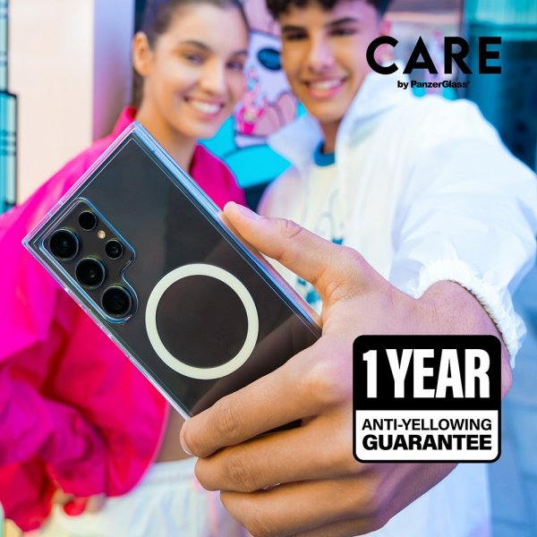 CARE by PanzerGlass Samsung Galaxy S25 Plus Skal Kickstand MagSafe Svart