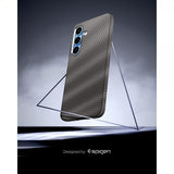 Spigen Samsung Galaxy S25 Plus Skal Liquid Air Marble Gray